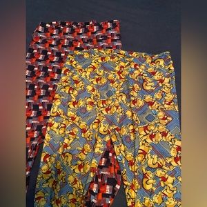 Lularoe Disney Winnie the Pooh Leggings TC